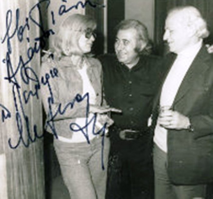 Με τη Μελίνα και τον Ντασέν