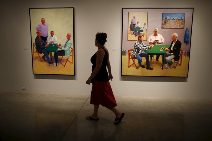 Η μεγάλη είδηση, η αναδρομική έκθεση Χόκνει στην Tate Britain το 2017 - εικόνα 3