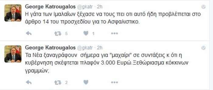 Ο Κατρούγκαλος για την... ξεχασιάρα γάτα των Ιμαλαΐων