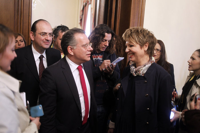 «Έσπασε ο πάγος» Γεροβασίλη - Κουμουτσάκου στο Προεδρικό