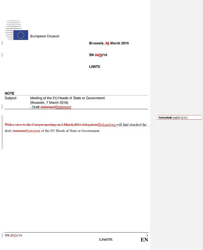 Το προσχέδιο της Συνόδου Κορυφής για κλείσιμο των συνόρων - εικόνα 3