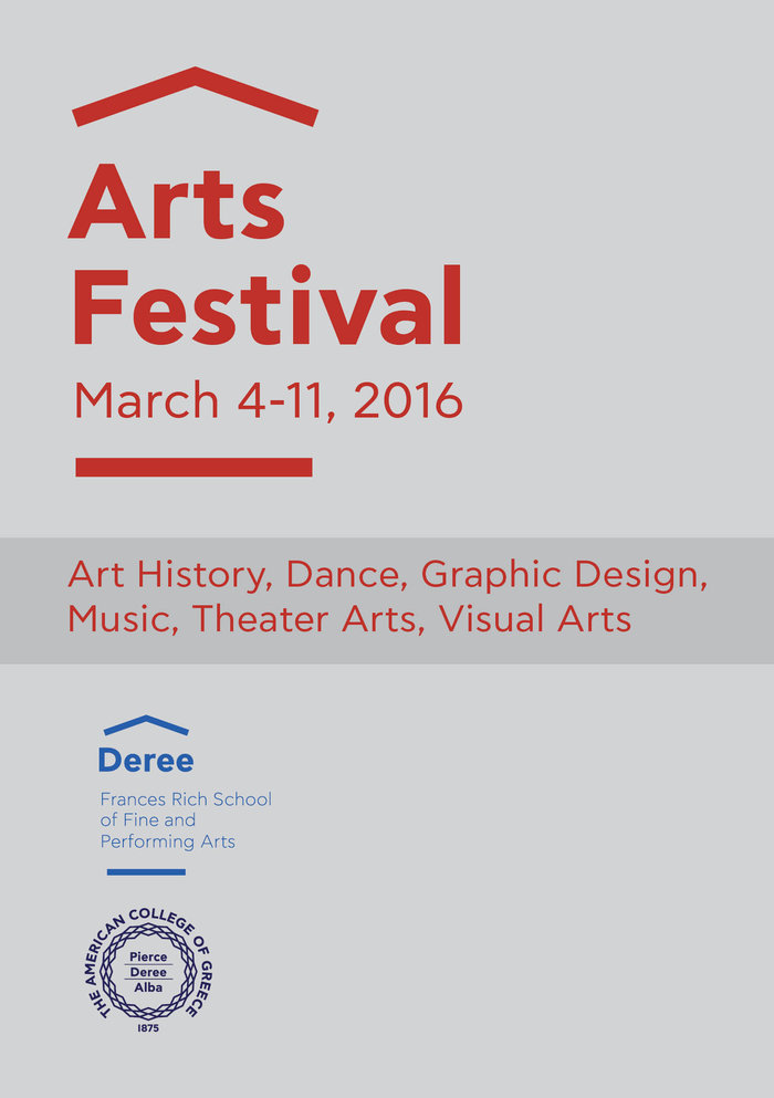 Arts Festival 2016 στο Deree: Μία εβδομάδα εκδηλώσεων και δράσεων τέχνης
