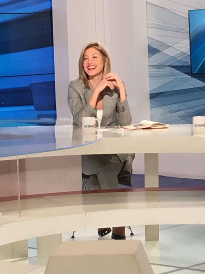 Ράνια Τζίμα: Η πρώτη τηλεοπτική της εμφάνιση, δύο μήνες μετά τη γέννα - εικόνα 2