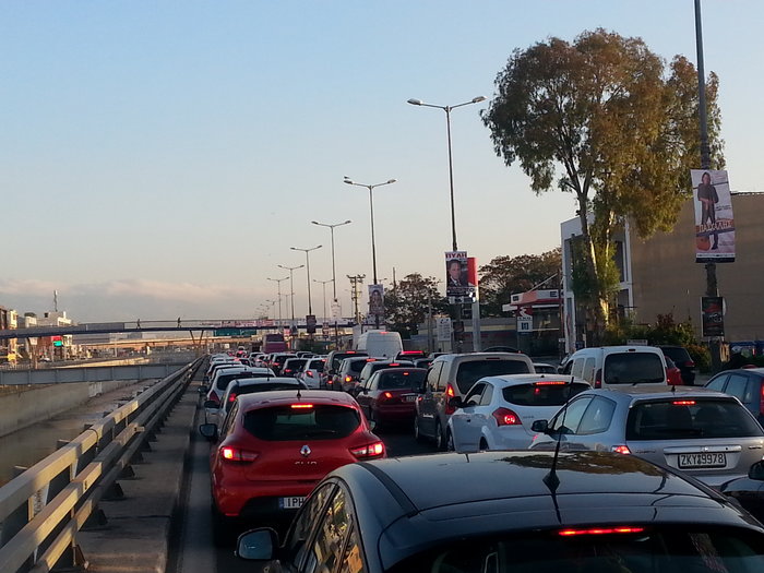 08:21 Λίγα μετρα πριν το ύψος της λαχαναγοράς στο Ρέντη