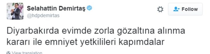 Αδίστακτος ο Ερντογάν: Εβαλε χειροπέδες στους ηγέτες του φιλοκουρδικού HDP