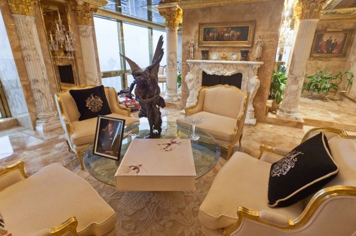 Το χρυσοποίκιλτο παλάτι του Τραμπ και της Μελάνια στη Ν.Υόρκη - φωτό - - εικόνα 3