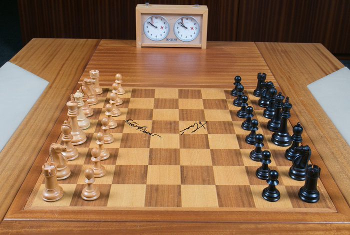 Σε δημοπρασία η σκακιέρα από το ματς του αιώνα Φίσερ-Σπάσκι