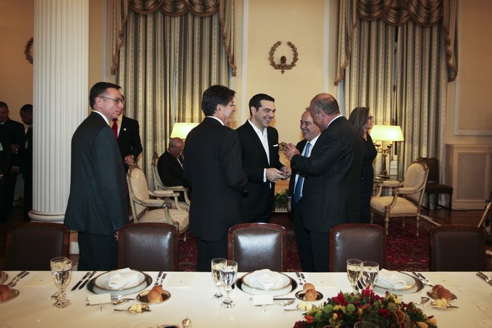 Το δείπνο στο Προεδρικό Μέγαρο με τον φακό του Sooc - εικόνα 8