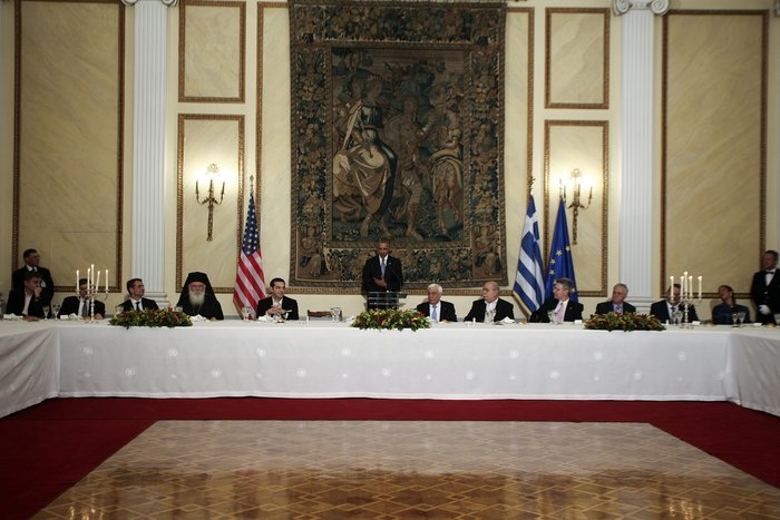 Το δείπνο στο Προεδρικό Μέγαρο με τον φακό του Sooc - εικόνα 18