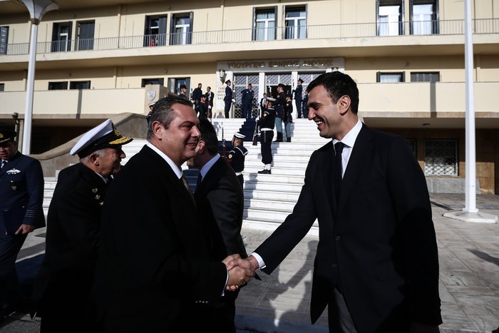 Μητσοτάκης και Άδωνις επισκέφθηκαν τον Καμμένο στο Πεντάγωνο - εικόνα 5