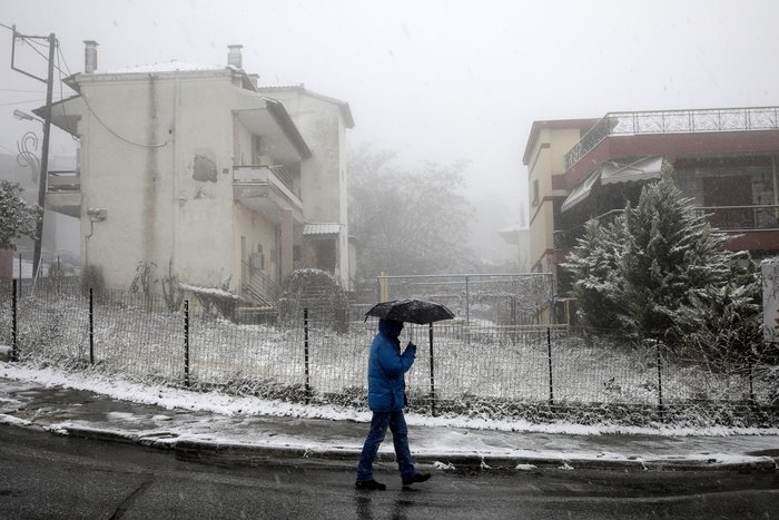 Στο έλεος της κακοκαιρίας όλη η χώρα-Που θα χιονίσει - εικόνα 2