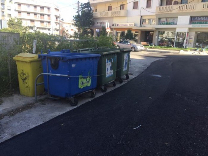 Η απίθανη ασφαλτόστρωση σε δρόμο του Ρεθύμνου στην Κρήτη