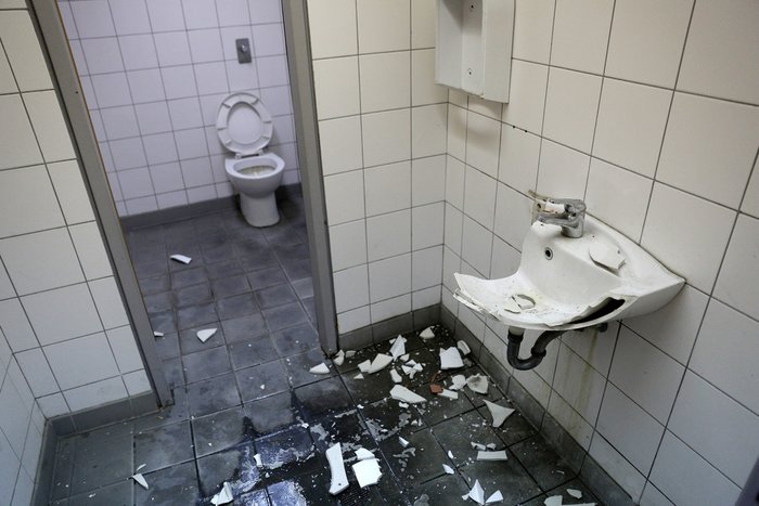 Οπαδοί του Ηρακλή έκαναν γης μαδιάμ το Καυτατζόγλειο - εικόνα 2