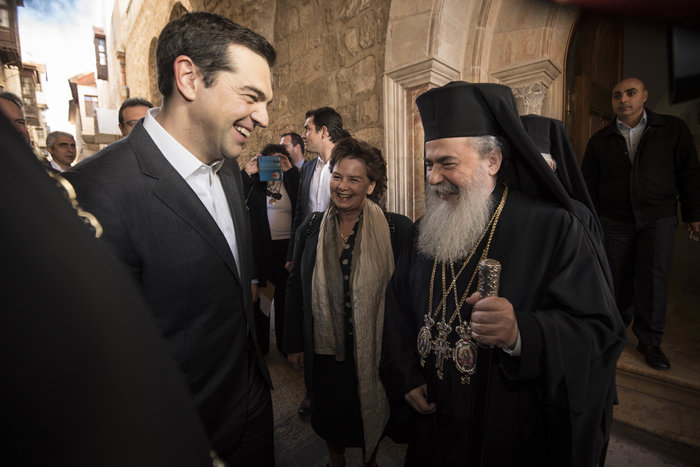 Tσίπρας στον Πανάγιο Τάφο: Με ενδιαφέρει γιατί είμαι και μηχανικός - εικόνα 2
