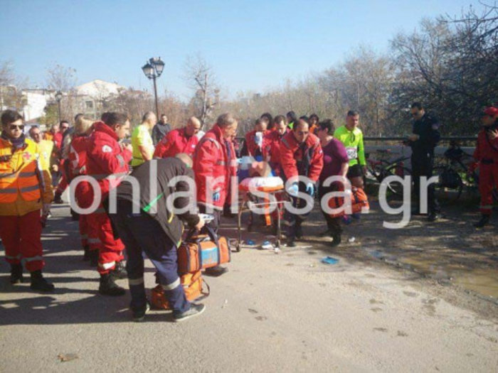 40χρονος αθλητής έπαθε ανακοπή στον ημιμαραθώνιο της Λάρισας