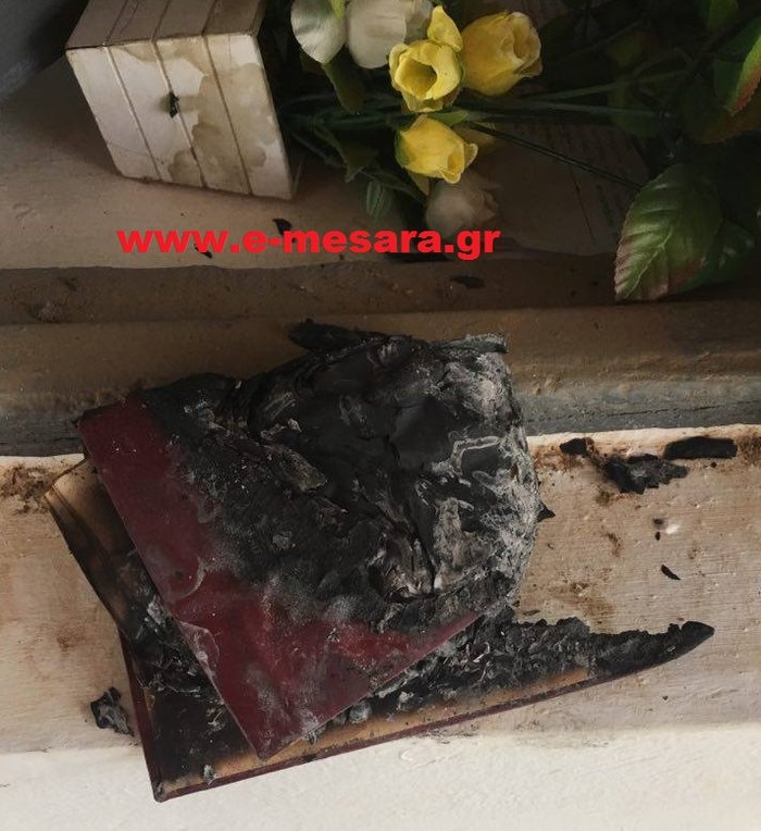Βεβήλωσαν ναό στην Κρήτη: Έγραψαν ο Αλλάχ είναι μεγάλος-Φωτογραφίες - εικόνα 4