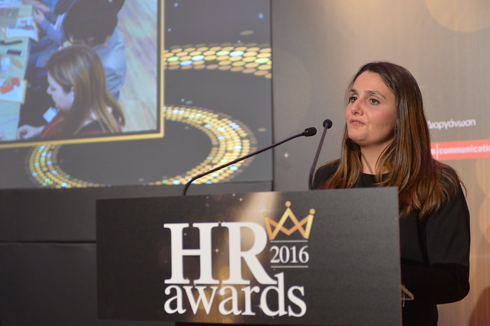 Η Ν. Καβαθούλη, HR Senior Manager για το Bronze βραβείο στην κατηγορία Best CSR Initiative