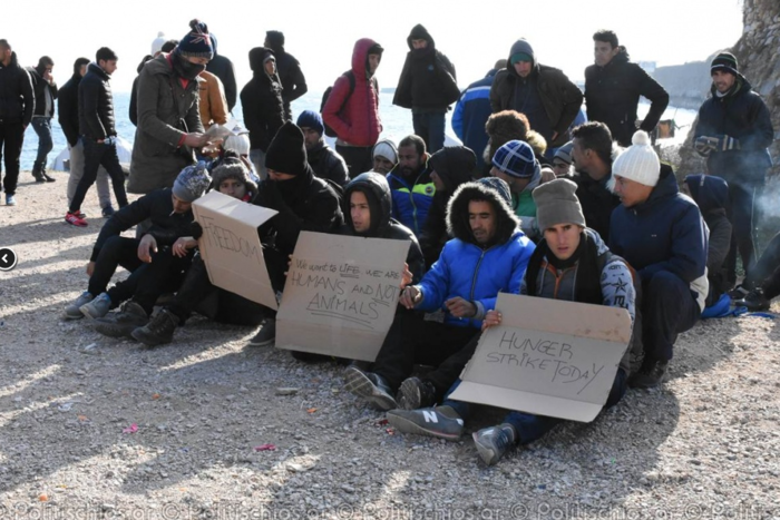 Απεργία πείνας και κινητοποιήσεις στον καταυλισμό της Σούδας