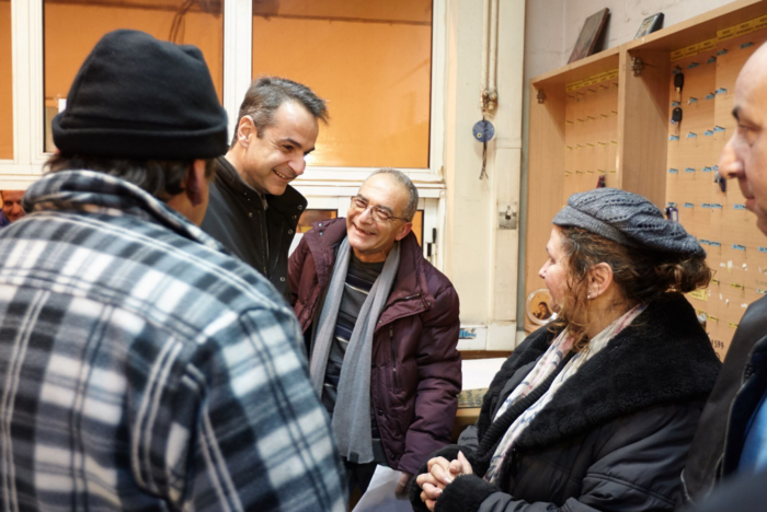 Τα ξημερώματα στη διεύθυνση καθαριότητας του δήμου Αθηναίων ο Μητσοτάκης - εικόνα 2