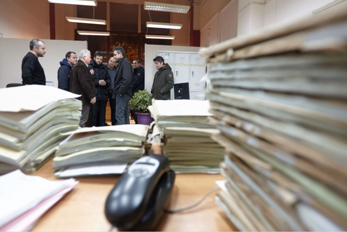 Τα ξημερώματα στη διεύθυνση καθαριότητας του δήμου Αθηναίων ο Μητσοτάκης - εικόνα 3