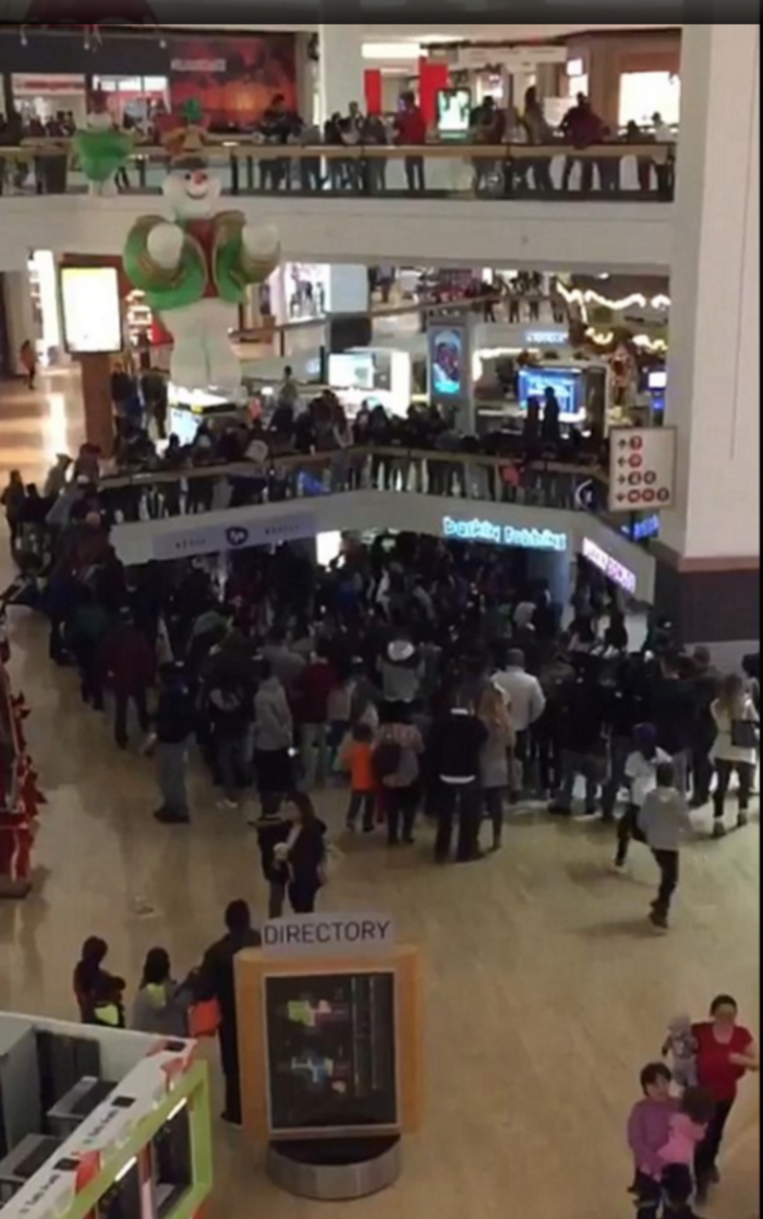 Φρενίτιδα στα αμερικανικά Mall: Χάος, ξύλο και συλλήψεις - εικόνα 5
