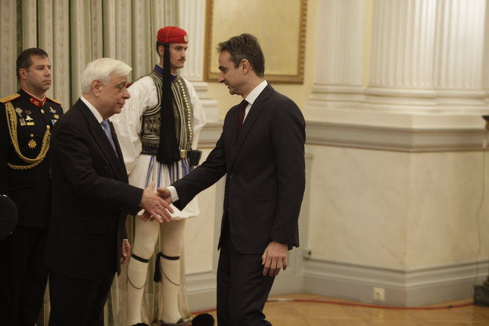 Οι ευχές των πολιτικών αρχηγών στον Πρόεδρο της Δημοκρατίας