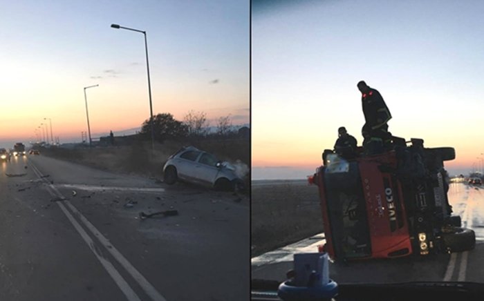 Μάνα και παιδάκι νεκροί σε σύγκρουση ΙΧ με πυροσβεστικό - εικόνα 2