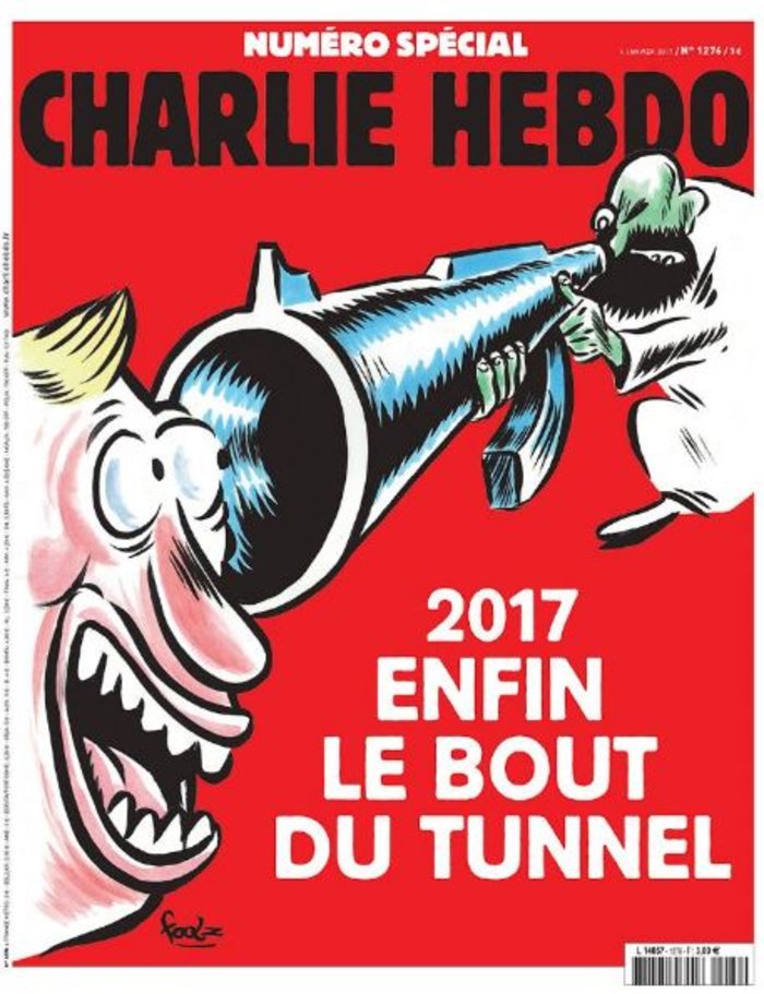 Μαύρο χιούμορ από το Charlie Hebdo για τα δύο χρόνια από τη σφαγή