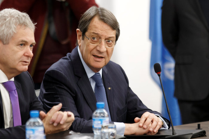 Ο κύπριος πρόεδρος Νίκος Αναστασιάδης