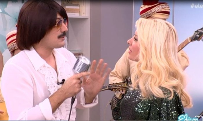 Ο Τόνι Σφήνος «έβαλε φωτιά» στο πλατό της Ελένης Μενεγάκη [Βίντεο] - εικόνα 2
