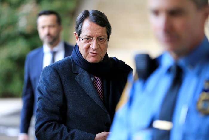 Ο κύπριος πρόεδρος Νίκος Αναστασιάδης