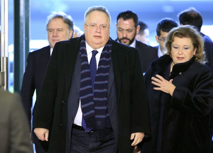 Ο έλληνας υπουργός Εξωτερικών Νίκος Κοτζιάς