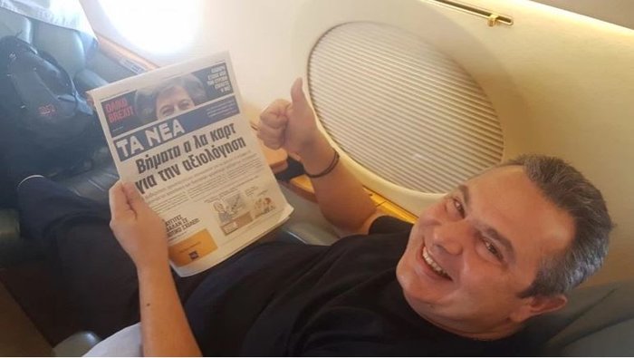 Καρφιά ΝΔ σε Καμμένο για τη χρήση του πρωθυπουργικού τζετ
