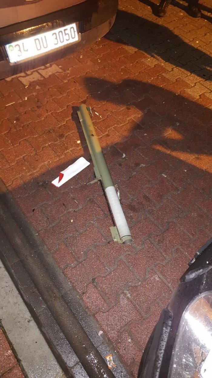 Επίθεση με ρουκέτα στην αστυνομική διεύθυνση της Κωνσταντινούπολης
