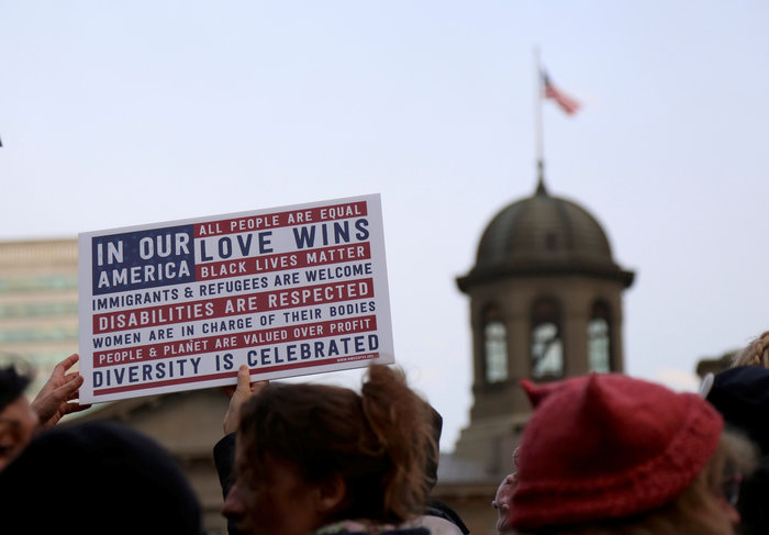 Διαδηλώσεις και επεισόδια μετά την ορκωμοσία Τραμπ - εικόνα 5