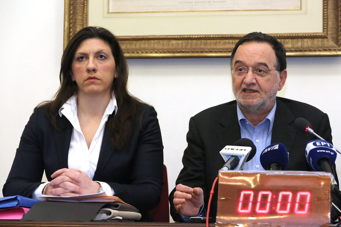 Π. Λαφαζάνης και Ζ. Κωνσταντοπούλου