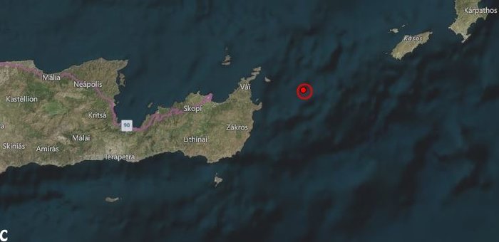 Ισχυρός σεισμός ταρακούνησε την Κρήτη