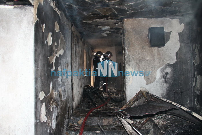 Καταστροφή άφησαν πίσω οι φλόγες στην Μονή Βαρνάκοβας (φωτό) - εικόνα 2