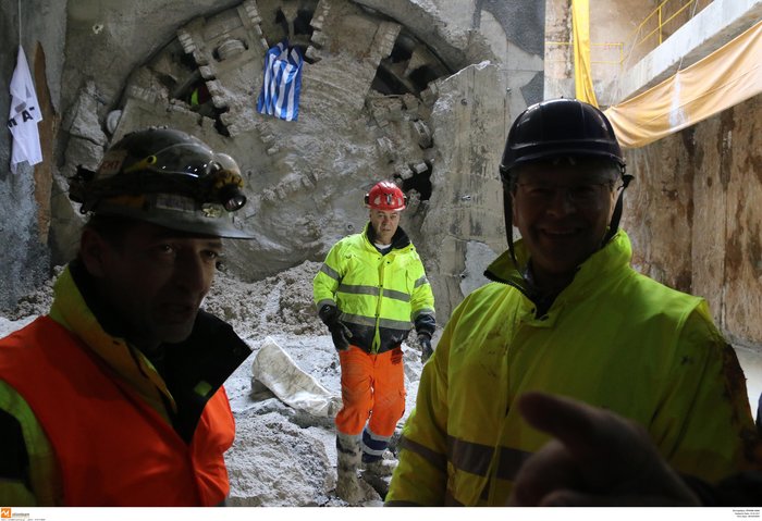 Το μετρό Θεσσαλονίκης απέκτησε την πρώτη σήραγγα [Εικόνες] - εικόνα 5