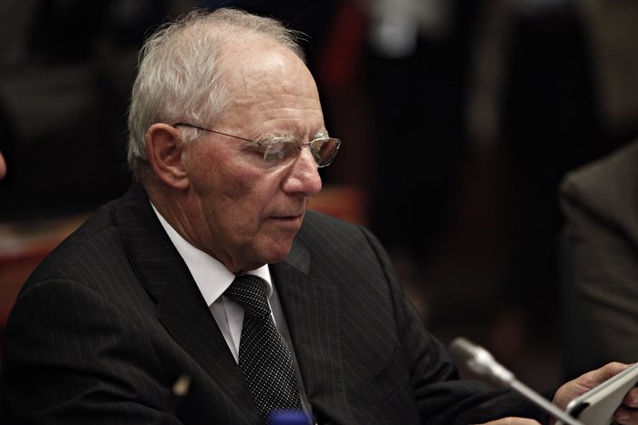 O γερμανός υπουργός Οικονομικών Β. Σόιμπλε
