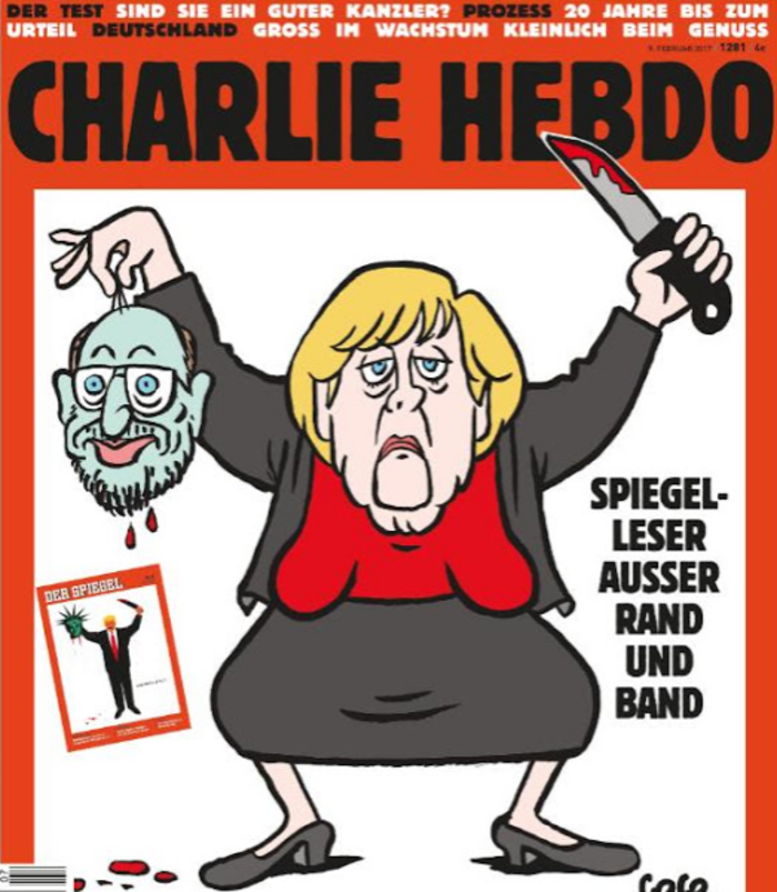 Charlie Hebdo: Η Μέρκελ «αποκεφάλισε» τον Μάρτιν Σουλτς
