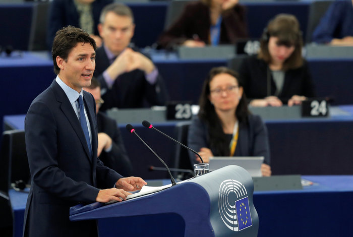 Μετά την Ιβάνκα, ο Τριντό γοήτευσε και το Ευρωκοινοβούλιο [Εικόνες]