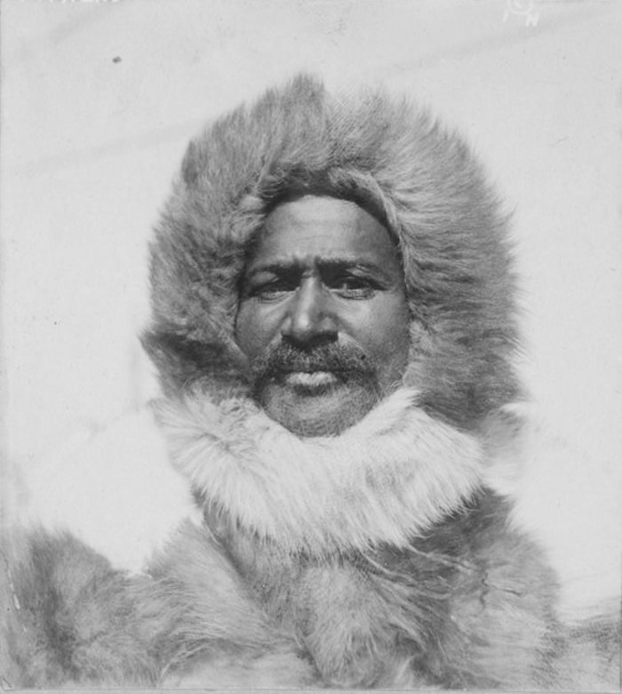 Ο Matthew Henson, συνοδοιπόρος και βοηθός του Peary