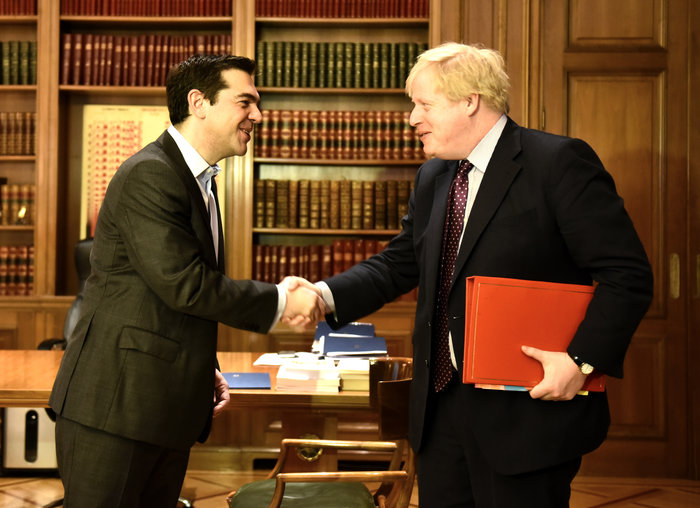 Τι συζήτησαν Τσίπρας και Μπόρις Τζόνσον στο Μαξίμου