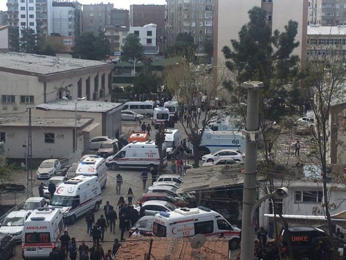 Έκρηξη στο Ντιγιάρμπακιρ της Τουρκίας, 4 τραυματίες