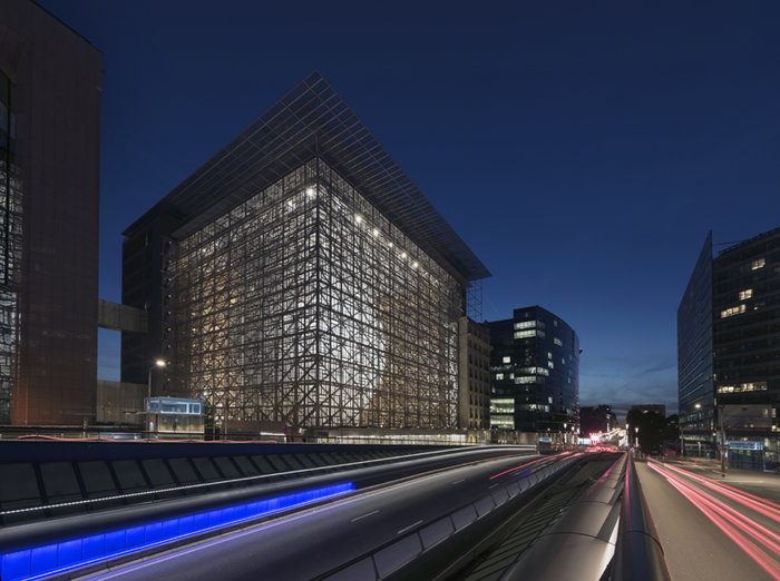 Ξενάγηση στο ολοκαίνουργιο κτίριο του Ευρωπαϊκού Συμβουλίου - εικόνα 2