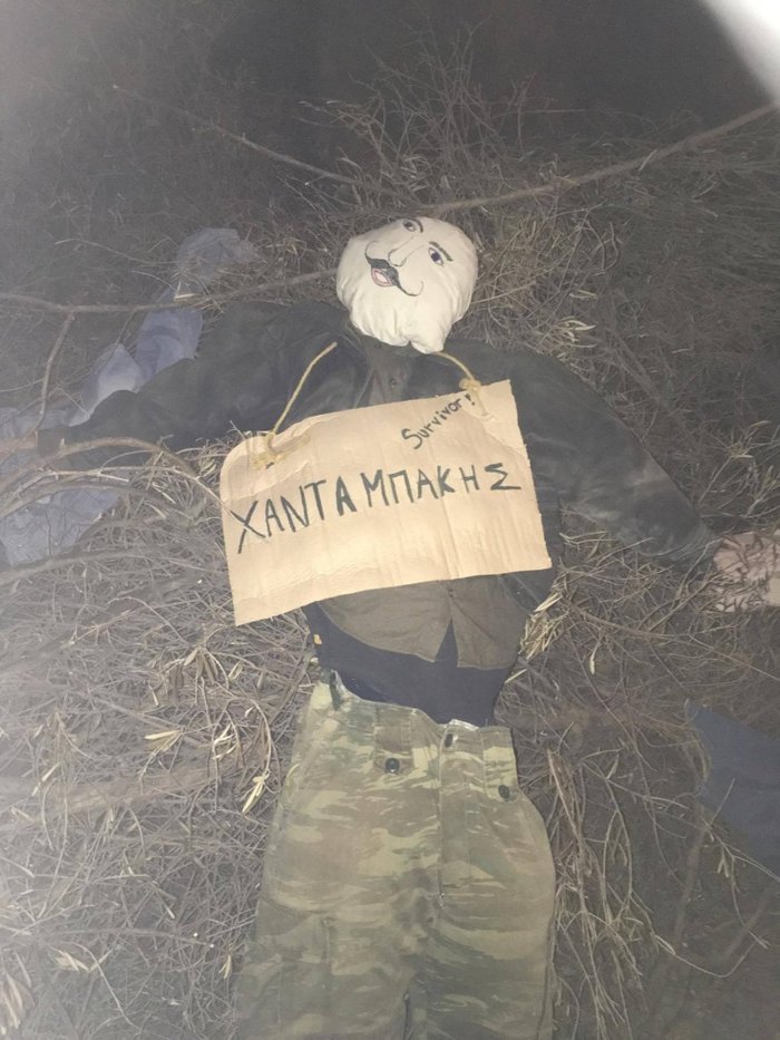 Στην Κρήτη έκαψαν ως «Ιούδα» τον Χανταμπάκη του Survivor
