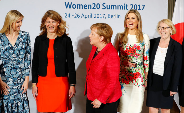 Ιβάνκα-Μέρκελ: Δύο άγνωστες που έγιναν... φίλες