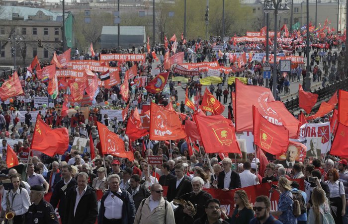 Ενάμισι εκατομμύριο Ρώσοι στους δρόμους για την Πρωτομαγιά - εικόνα 4