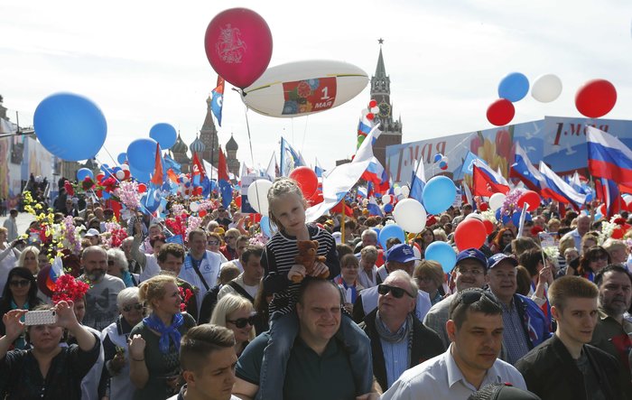 Ενάμισι εκατομμύριο Ρώσοι στους δρόμους για την Πρωτομαγιά - εικόνα 7